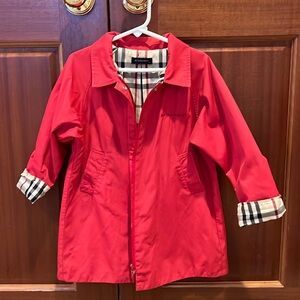 Burberry Red Jacket
